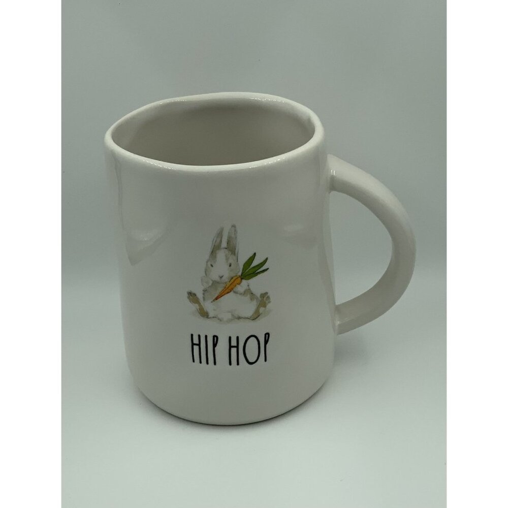 Rae Dunn Hip Hop Mug With Rabbit